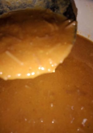 صورة لوصفة شوربة العدس بالشعرية