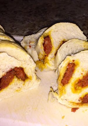 Una foto de Pan de Chorizo