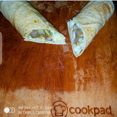 A picture of Shawarma.