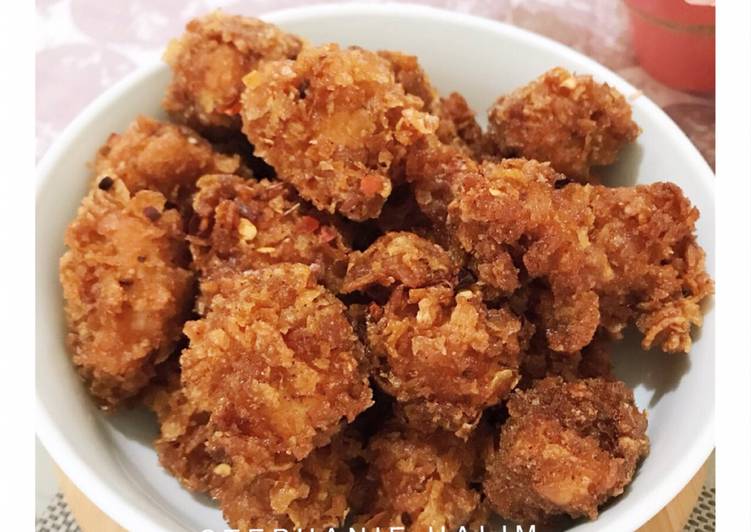 Resep Chicken Cornflake yang Bikin Ngiler