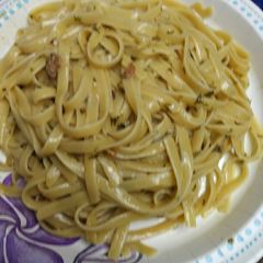 A picture of Pasta al Burro, Pasta and Butter.