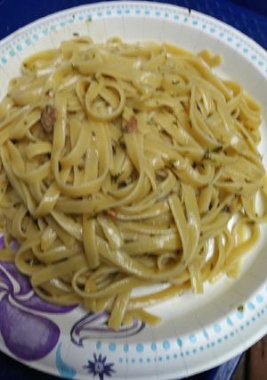 A picture of Pasta al Burro, Pasta and Butter.