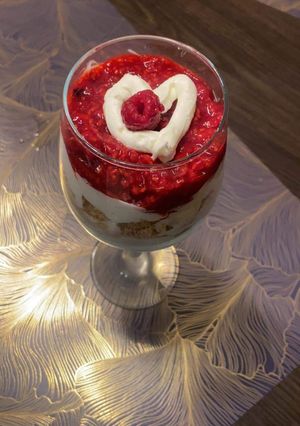 Zdjęcie przepisu Deserek malinowy 😍.