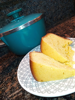 Una foto de Budín de Mandarina o Naranja en licuadora