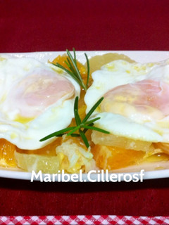 Una foto de Ensalada de naranja y limón
