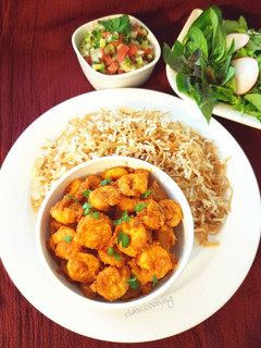 عکسی از دستور دوپیازه میگو
