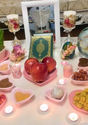 عکسی از دستور سفرہ ھفت سین