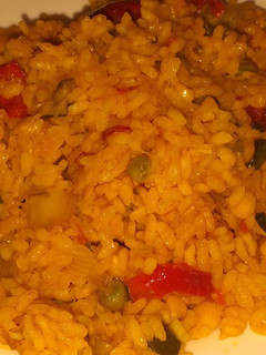 Una foto de Arroz con verduras