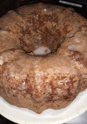 Una foto de Torta de manzana tipo Alemana (a mi estilo)