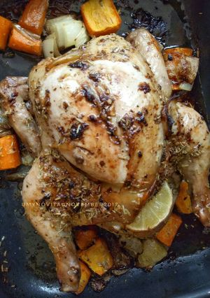 Foto resep Roasted Chicken (Ayam Panggang)