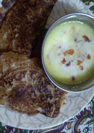 मीठा चीला (meetha cheela recipe in Hindi) रेसिपी मुख्य फोटो