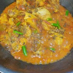 A picture of Chicken karahi.
