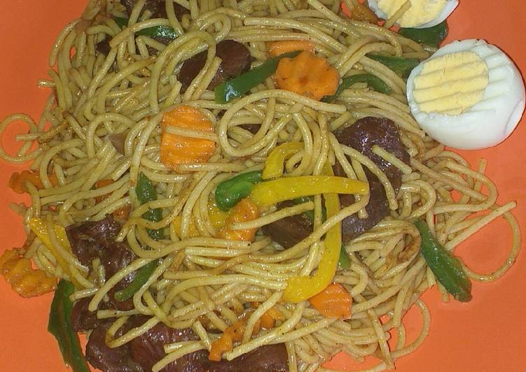 Recipe of Award-winning Stir fry pasta