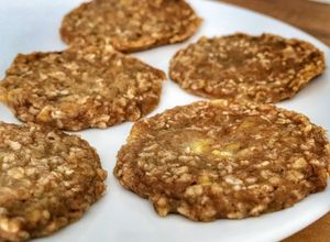 Foto principal de Galletas de avena y plátano en microondas