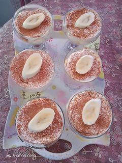 صورة لوصفة تيراميسو 🥞 بالموز 🍌