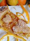 Crostata agli agrumi con frolla alle mandorle