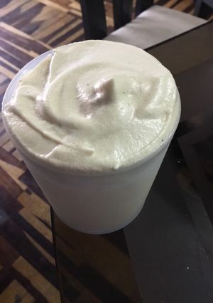 Una foto de Café Dalgona de cebada instantánea ☕️
