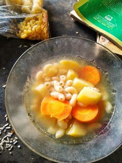 Foto resep Sup makaroni racik