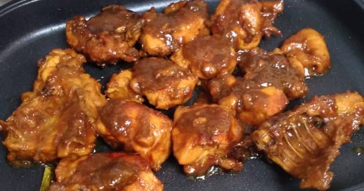 Resep Ayam bakar teflon oleh randieni syafariani - Cookpad