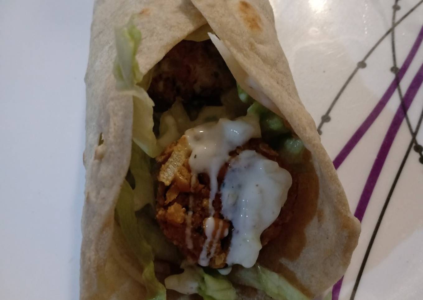 Tacos de falafel versión saludable