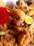 Afghani chicken karahi