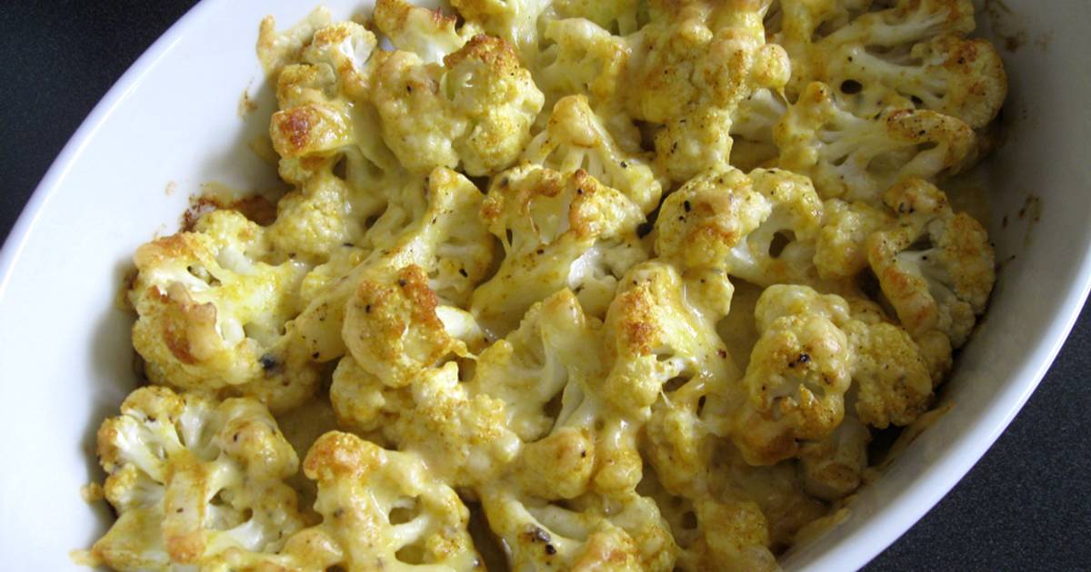 Cauliflower Curry Mayo Cheese Bake Recipe by Hiroko Liston Cookpad