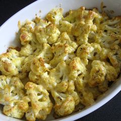 A picture of Cauliflower Curry Mayo Cheese Bake.