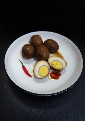 Foto resep 🥚 Telur Bacem Kopi