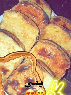 صورة لوصفة صينيه التوست المحشيه بالدجاج