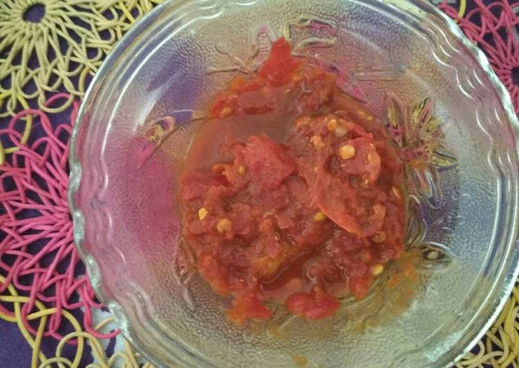 Langkah Mudah untuk Membuat Sambal dadakan, Lezat