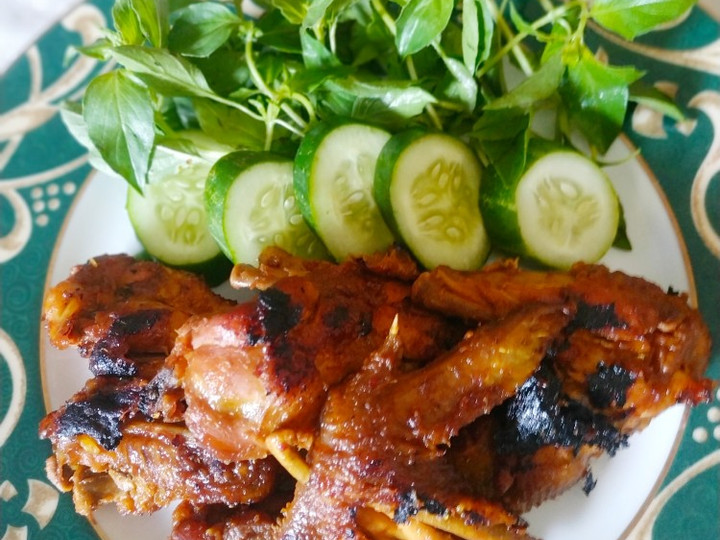 Resep Sayap ayam bakar pedas Anti Gagal