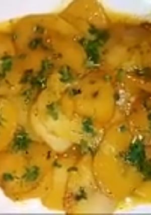 صورة لوصفة بطاطا مغمومة