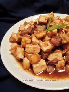 Foto resep Tahu + Hati Ayam Kecap (Mpasi 1y+)