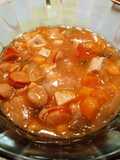 Sup Merah Wortel Jagung Tahu