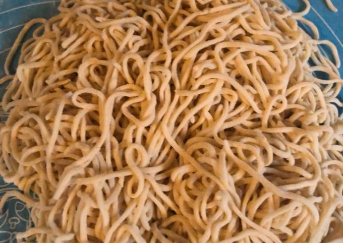 Cara Membuat Mie home made kenyal Murah