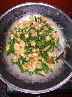 Foto resep Tumis Jamur & Kacang Panjang