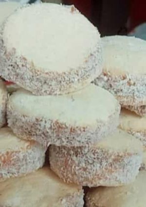 Una foto de Alfajores de maizena