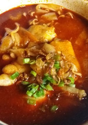 Foto resep Seblak ceker kuah