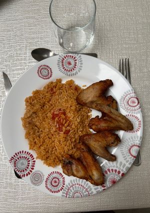 Une photo de Ailes de poulet frit