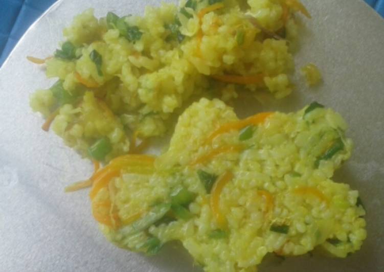 Nasi goreng kuning sayur untuk si kecil