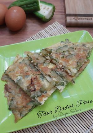 Foto resep Telur Dadar Pare khas Pontianak