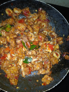 Foto resep Oseng mercon cumi tempe