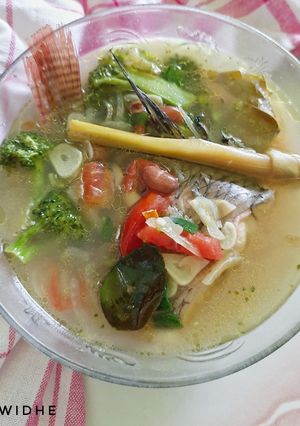 Foto resep Sup ikan nila