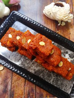 গাজরের বরফি (gajar barfi recipe in bengali) রেসিপির প্রধান ছবি
