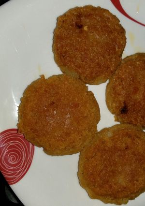 A picture of Oats potato cutlet.