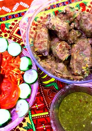 A picture of Turkish Kabab.