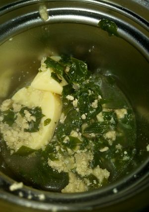 Foto resep Kangkung Tofu (MPASI)