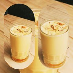 Kesar Badam Milk 🥛 A picture of Kesar Badam Milk 🥛.