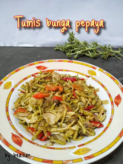 Foto resep Tumis bunga pepaya