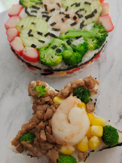 Foto resep Sushi Cake Bekal Praktis
